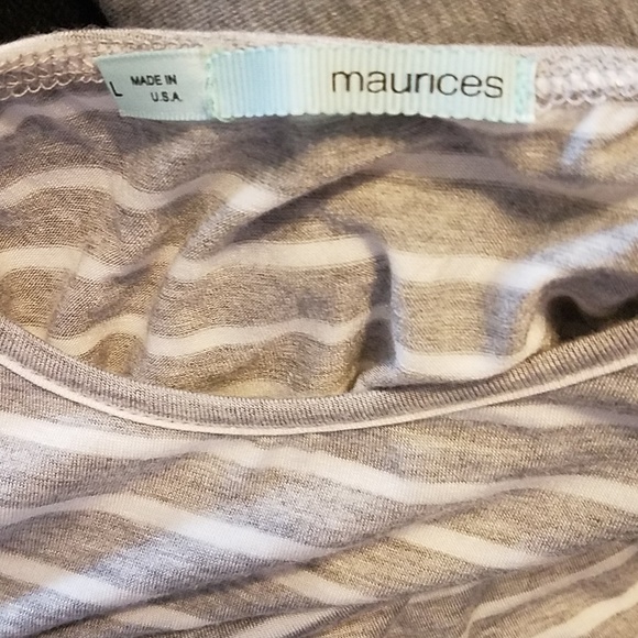 5/25 MAURICES LIKE NEW SHORT SLEEVE SHIRT - Picture 4 of 5